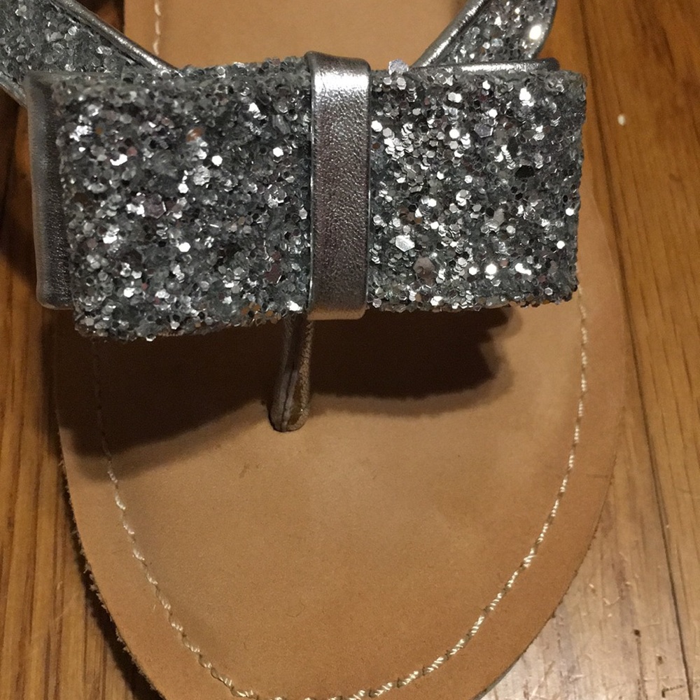 Kate Spade Silver Slippers - Picture 2 of 3